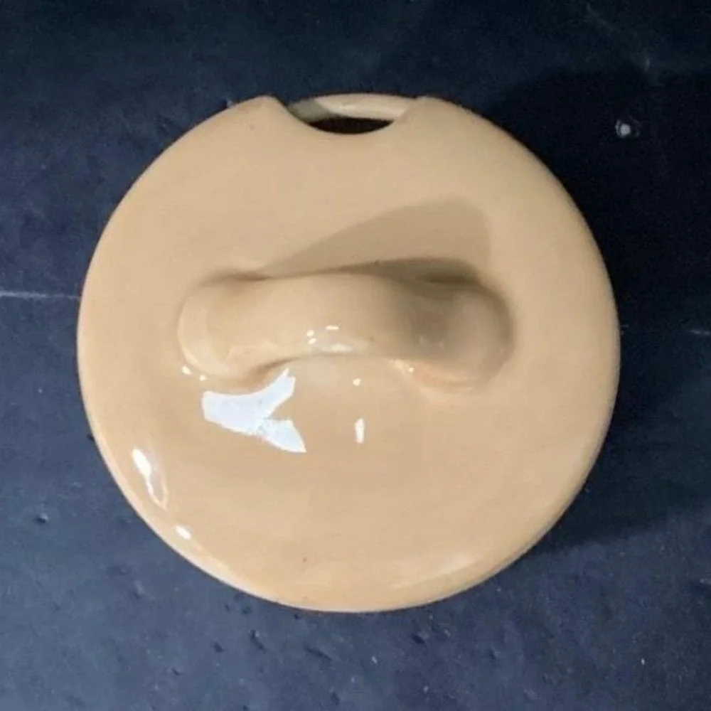 Pottery Barn Sausalito Cream & Lidded Sugar Bowl,‎ Vtg Yellow Ceramic Tableware